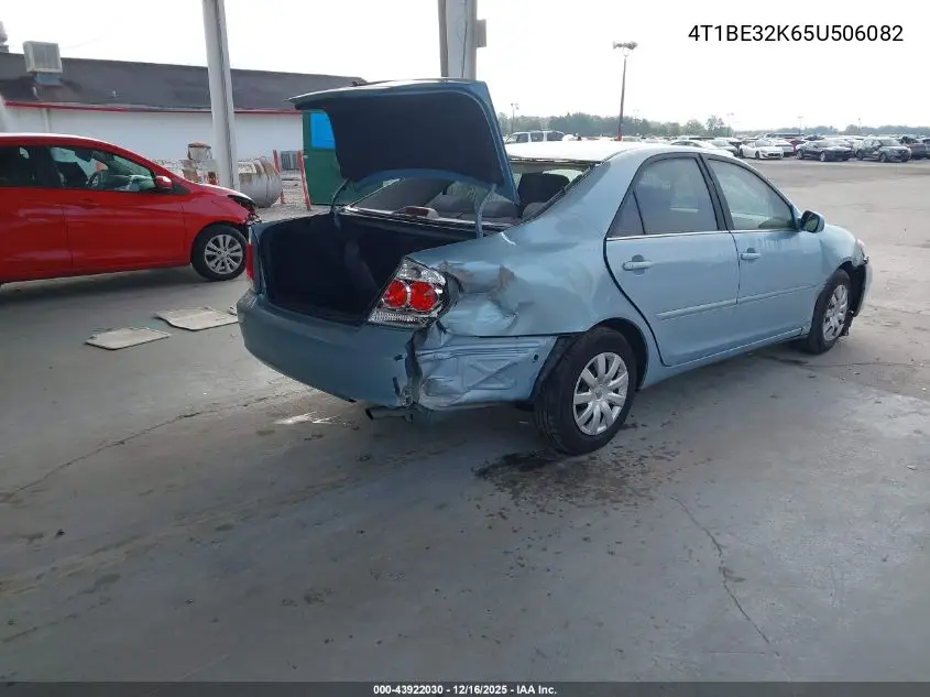 4T1BE32K65U506082 2005 Toyota Camry Le