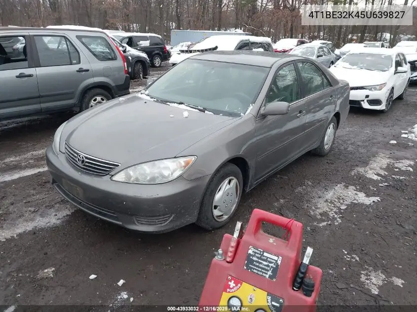 4T1BE32K45U639827 2005 Toyota Camry Le