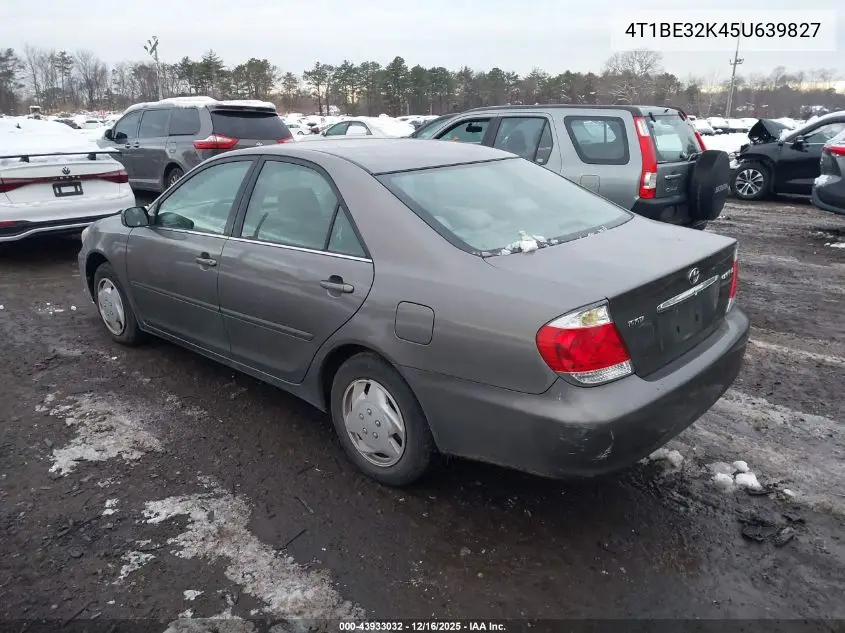 4T1BE32K45U639827 2005 Toyota Camry Le