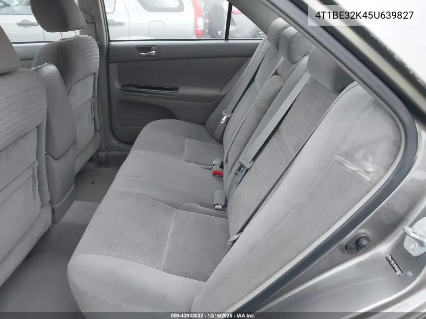 4T1BE32K45U639827 2005 Toyota Camry Le