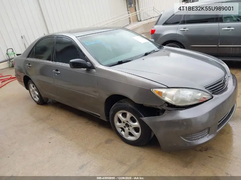 4T1BE32K55U989001 2005 Toyota Camry Le