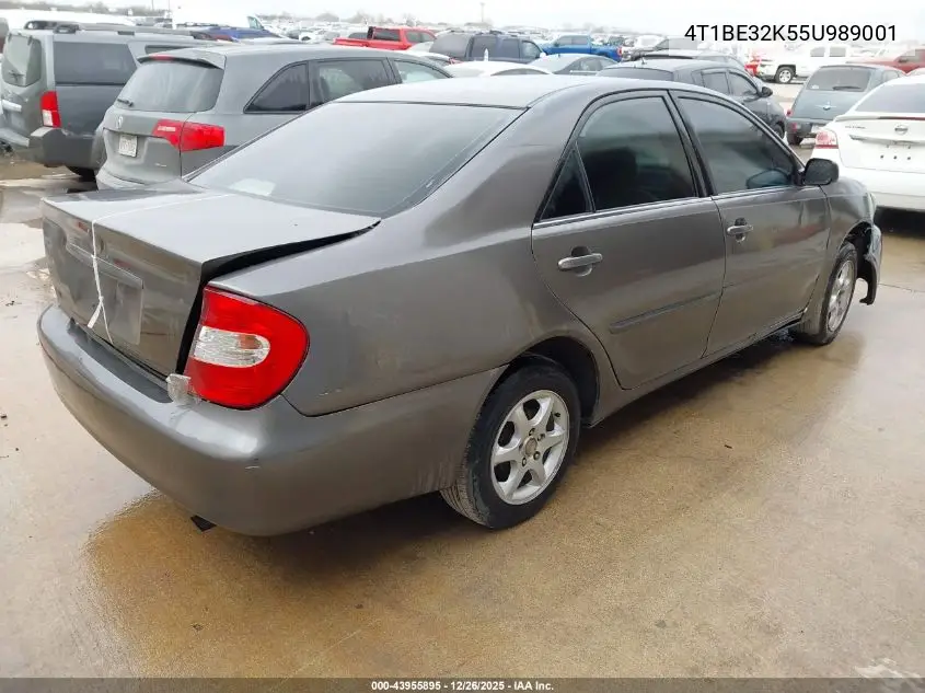 4T1BE32K55U989001 2005 Toyota Camry Le