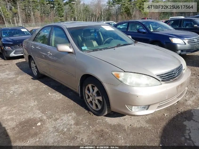 4T1BF32K25U617564 2005 Toyota Camry Xle V6