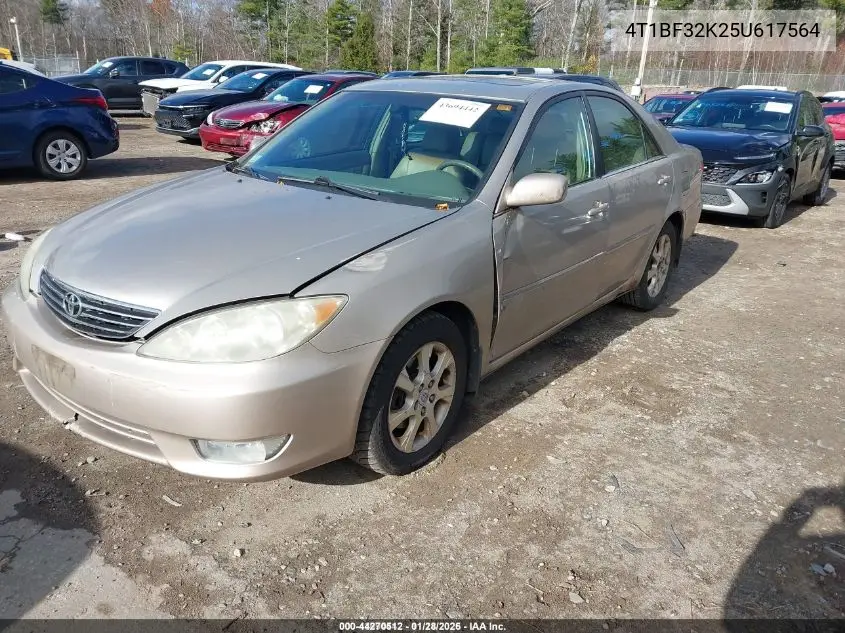4T1BF32K25U617564 2005 Toyota Camry Xle V6