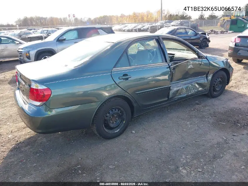 4T1BE32K65U066574 2005 Toyota Camry Le