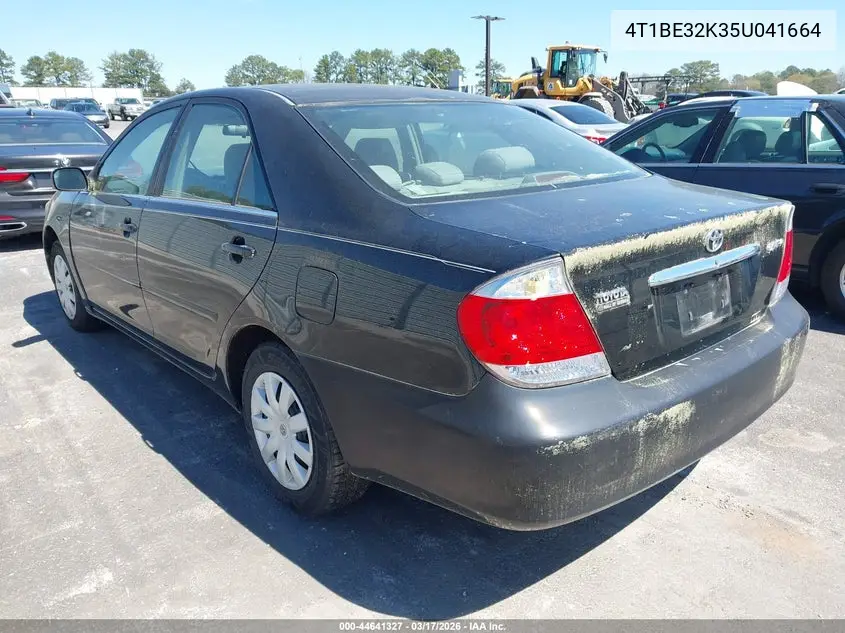 4T1BE32K35U041664 2005 Toyota Camry Std