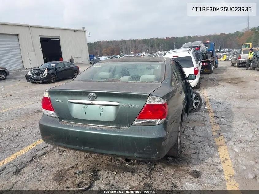 4T1BE30K25U023935 2005 Toyota Camry Le