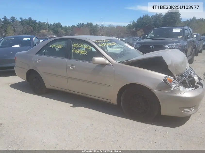 4T1BE30K25U103977 2005 Toyota Camry Le