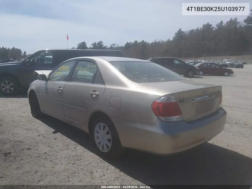 4T1BE30K25U103977 2005 Toyota Camry Le