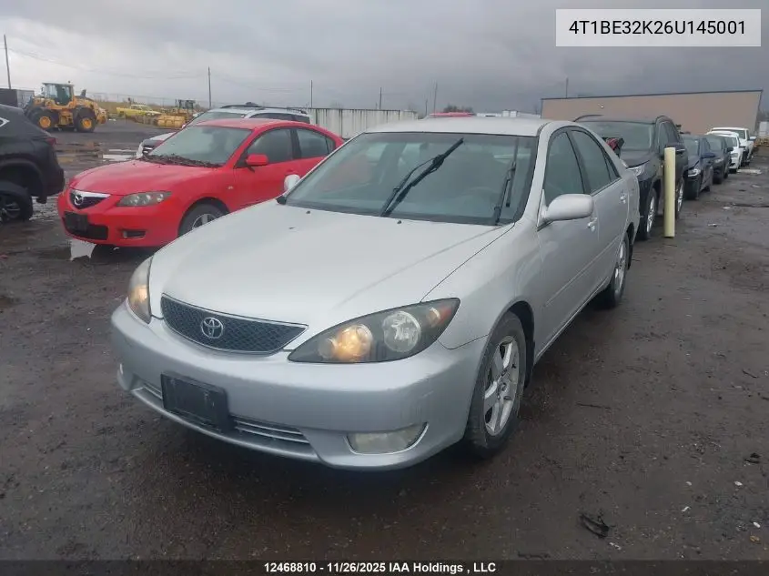 4T1BE32K26U145001 2006 Toyota Camry Le/Se