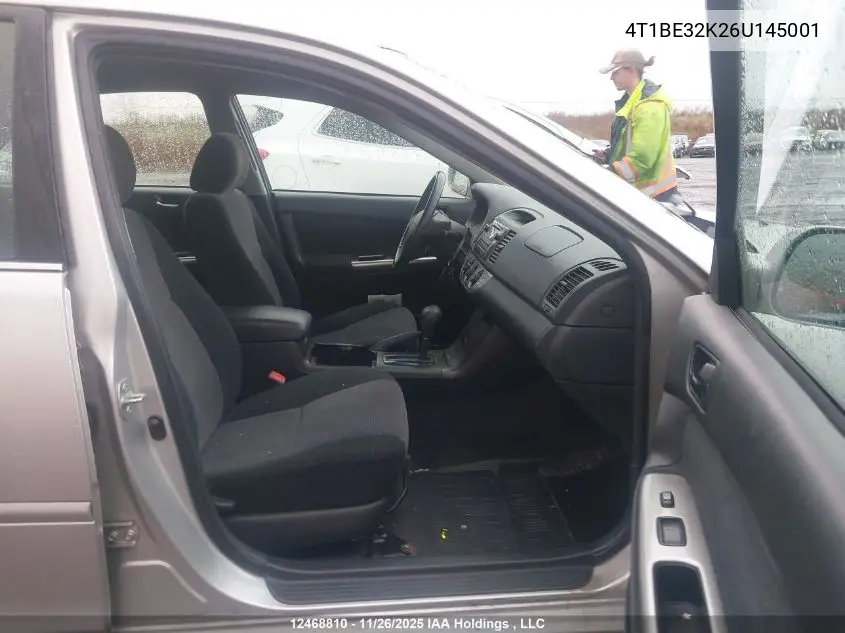 4T1BE32K26U145001 2006 Toyota Camry Le/Se