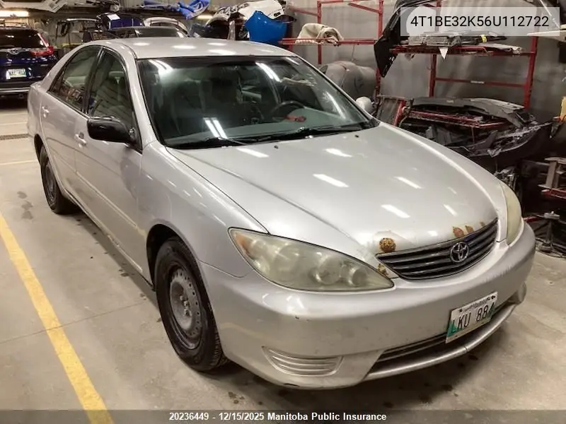 4T1BE32K56U112722 2006 Toyota Camry Le