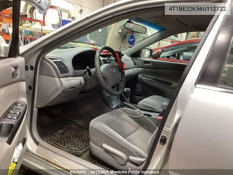 4T1BE32K56U112722 2006 Toyota Camry Le