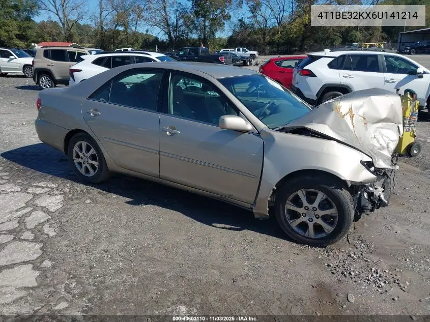 4T1BE32KX6U141214 2006 Toyota Camry Xle
