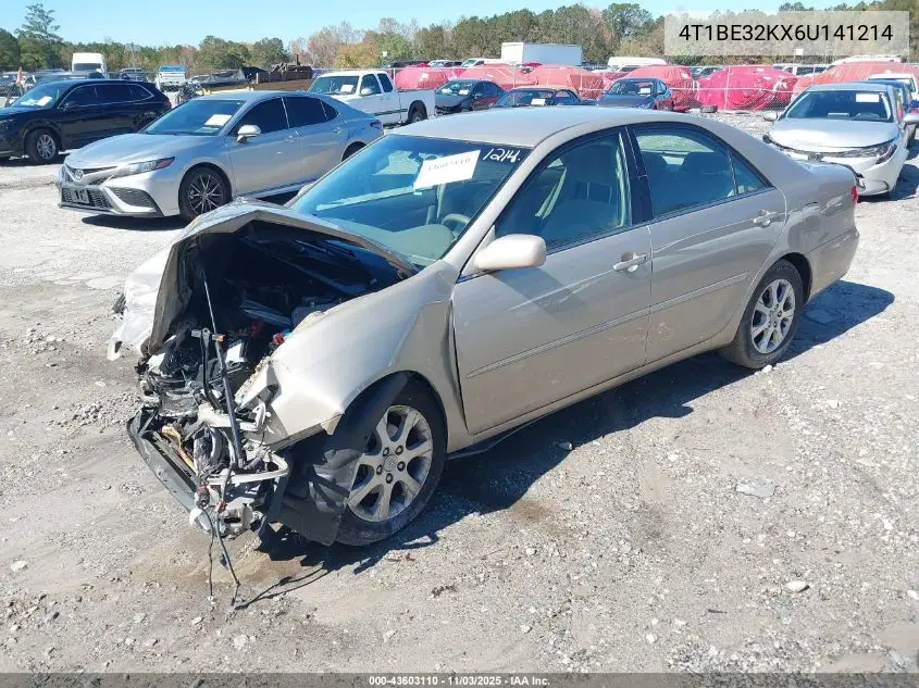 4T1BE32KX6U141214 2006 Toyota Camry Xle