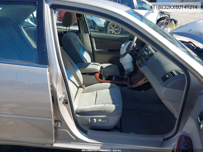 4T1BE32KX6U141214 2006 Toyota Camry Xle