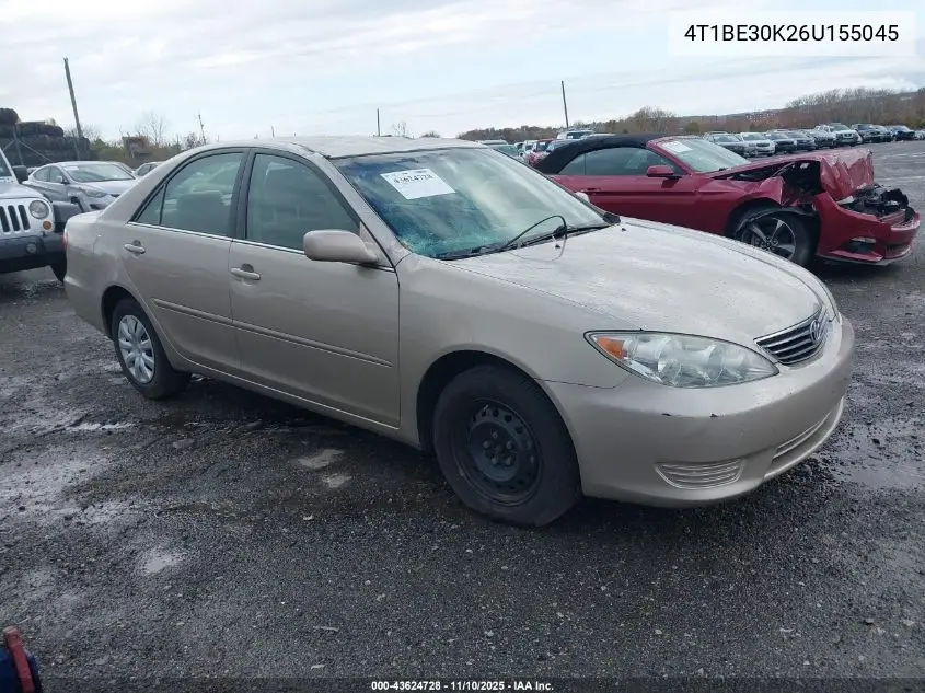 4T1BE30K26U155045 2006 Toyota Camry Le