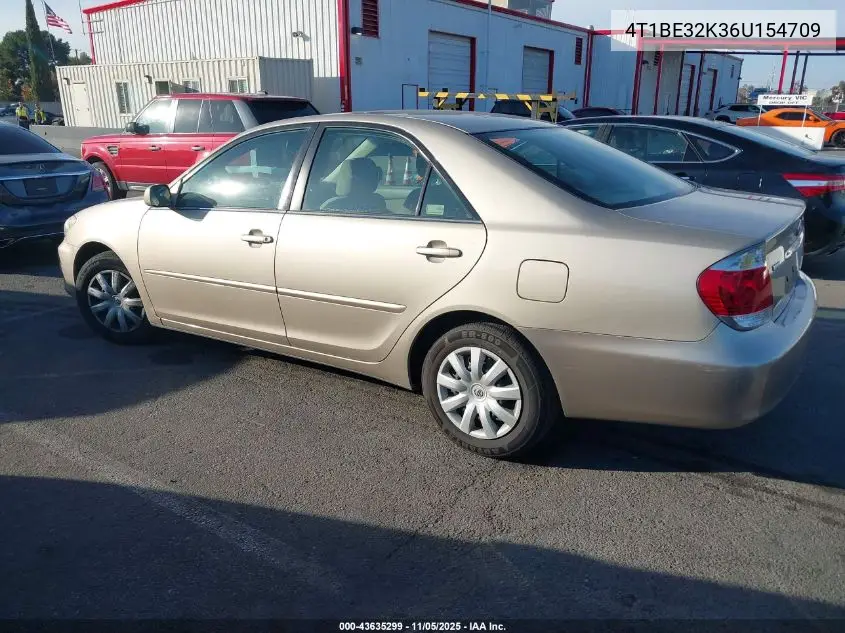 4T1BE32K36U154709 2006 Toyota Camry Le