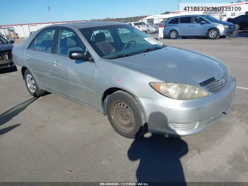 4T1BE32K36U735109 2006 Toyota Camry Le
