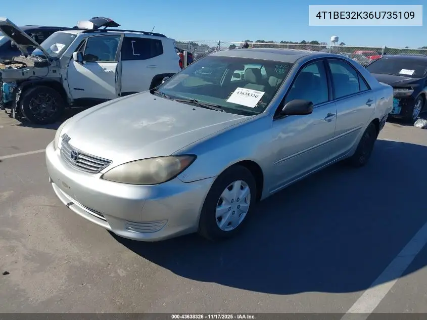 4T1BE32K36U735109 2006 Toyota Camry Le