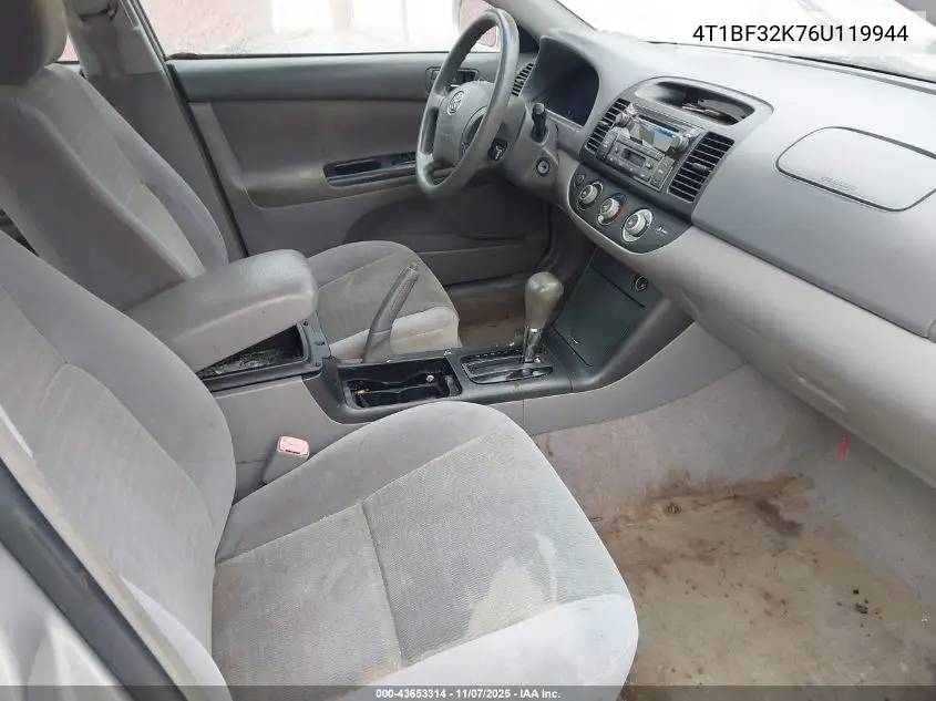4T1BF32K76U119944 2006 Toyota Camry Le V6