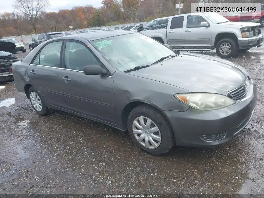 4T1BE32K36U644499 2006 Toyota Camry Std