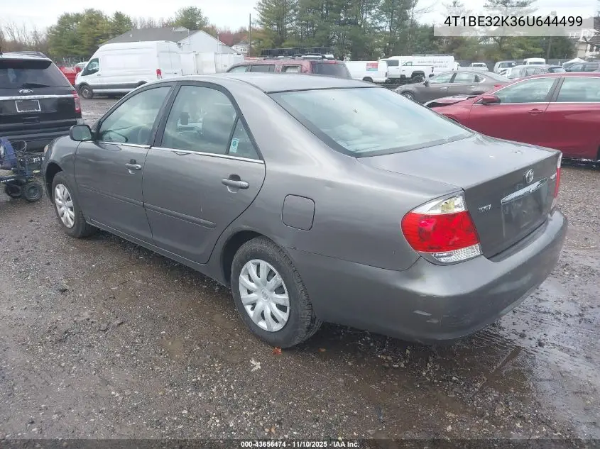 4T1BE32K36U644499 2006 Toyota Camry Std
