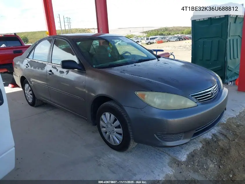 4T1BE32K36U688812 2006 Toyota Camry Std