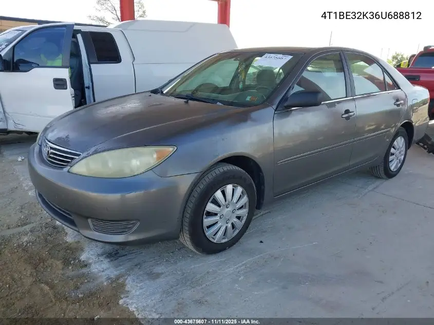 4T1BE32K36U688812 2006 Toyota Camry Std