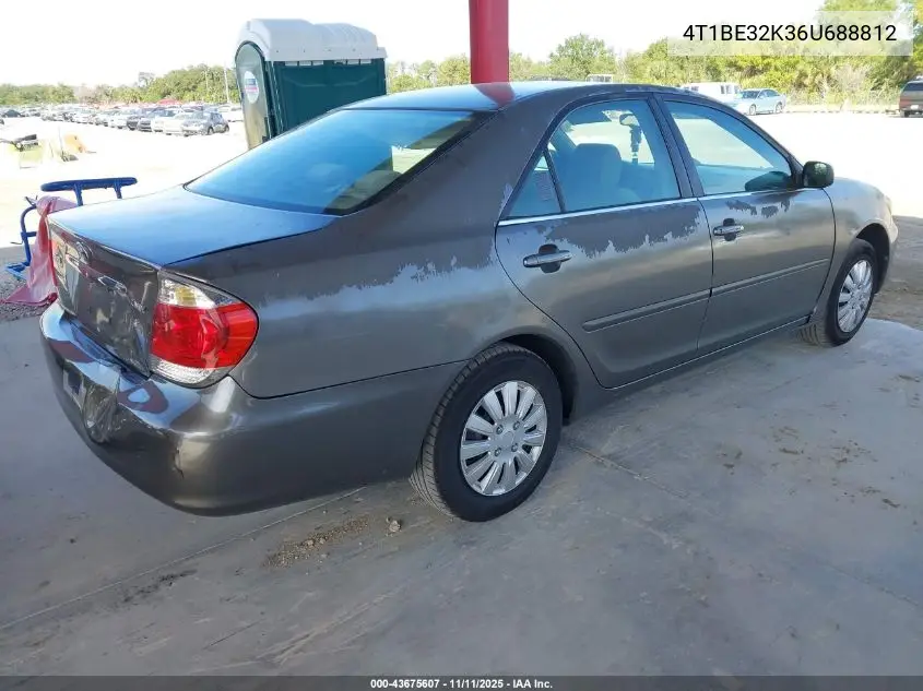4T1BE32K36U688812 2006 Toyota Camry Std