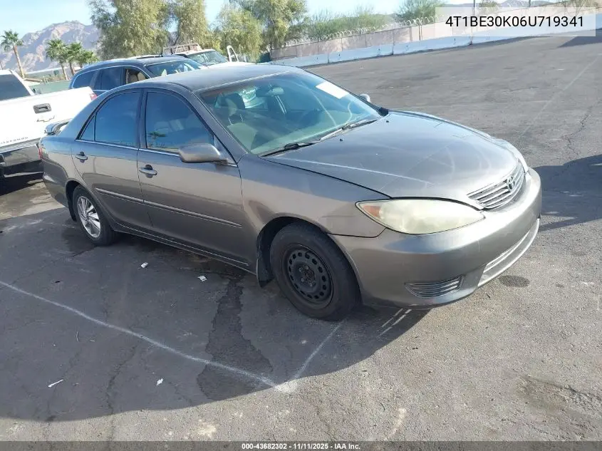 4T1BE30K06U719341 2006 Toyota Camry Le