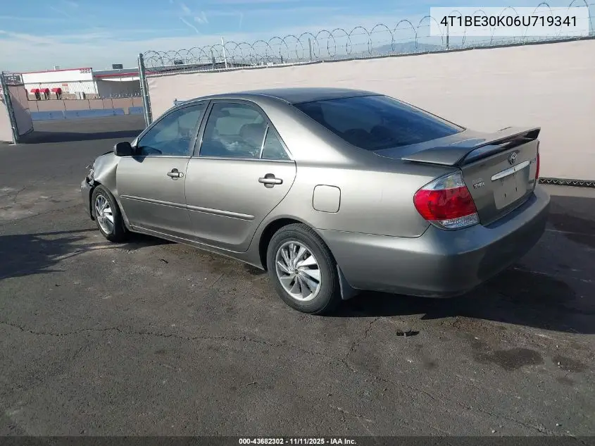 4T1BE30K06U719341 2006 Toyota Camry Le