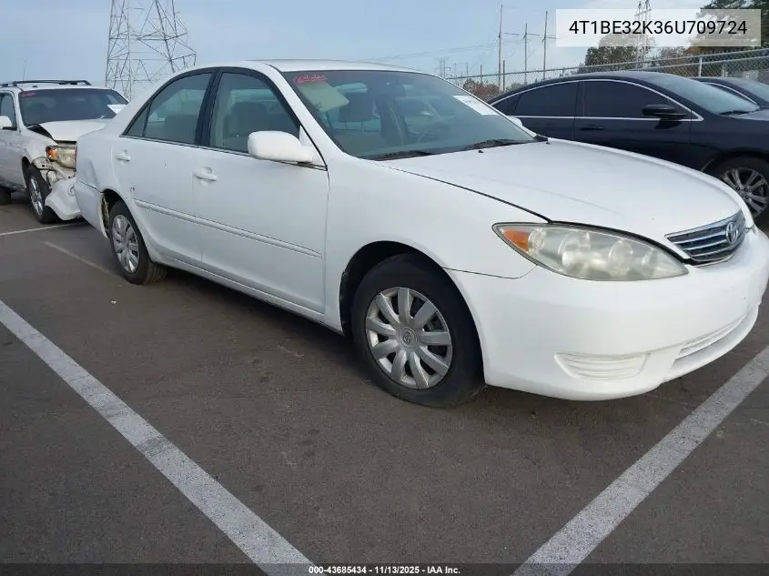 4T1BE32K36U709724 2006 Toyota Camry Le