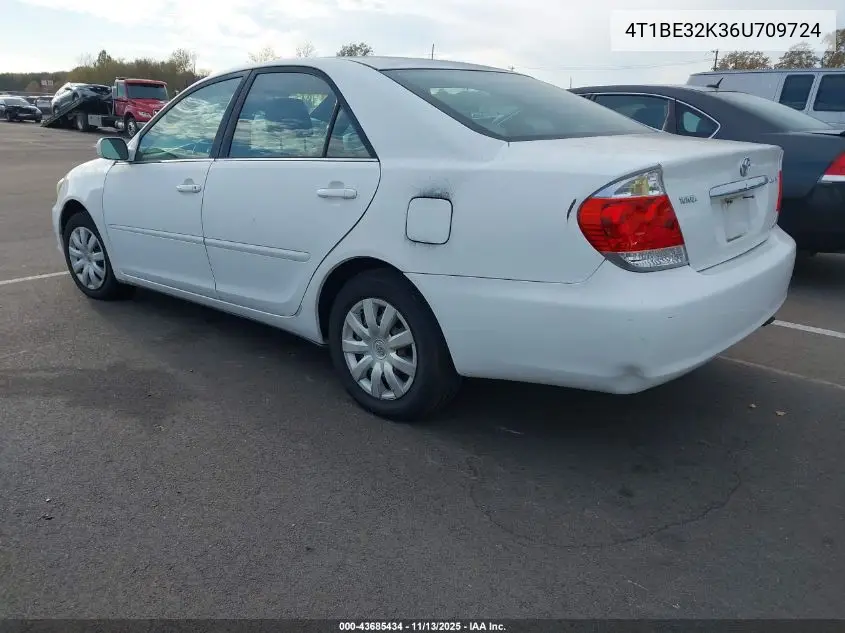 4T1BE32K36U709724 2006 Toyota Camry Le