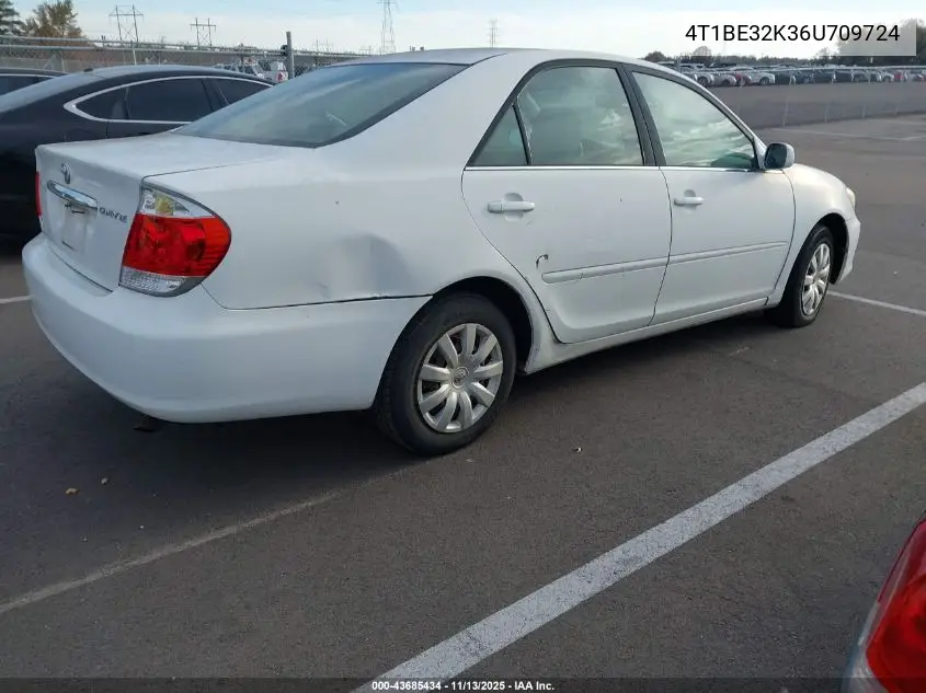 4T1BE32K36U709724 2006 Toyota Camry Le