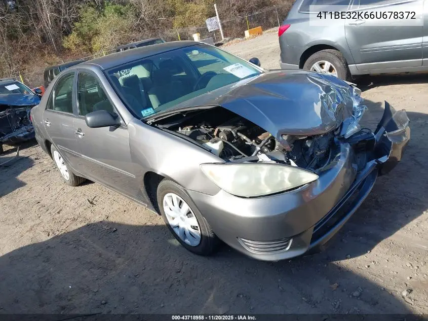 4T1BE32K66U678372 2006 Toyota Camry Std