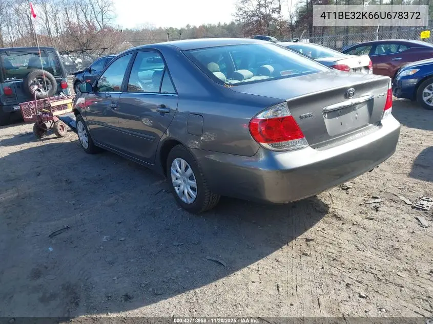 4T1BE32K66U678372 2006 Toyota Camry Std