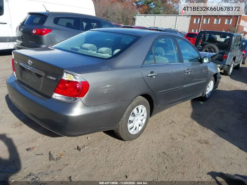 4T1BE32K66U678372 2006 Toyota Camry Std