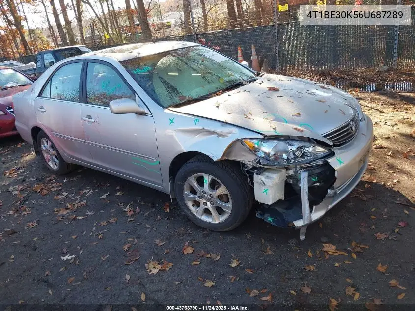 4T1BE30K56U687289 2006 Toyota Camry Xle