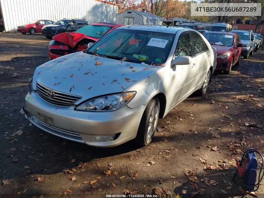 4T1BE30K56U687289 2006 Toyota Camry Xle