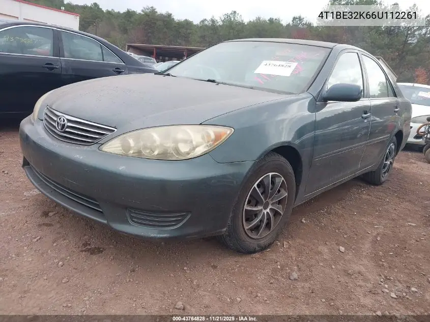 4T1BE32K66U112261 2006 Toyota Camry Le