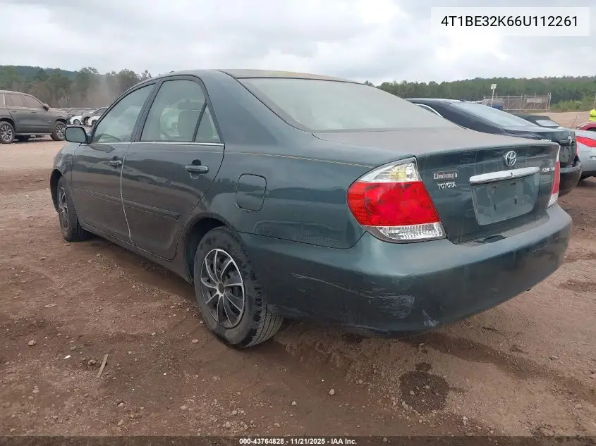4T1BE32K66U112261 2006 Toyota Camry Le