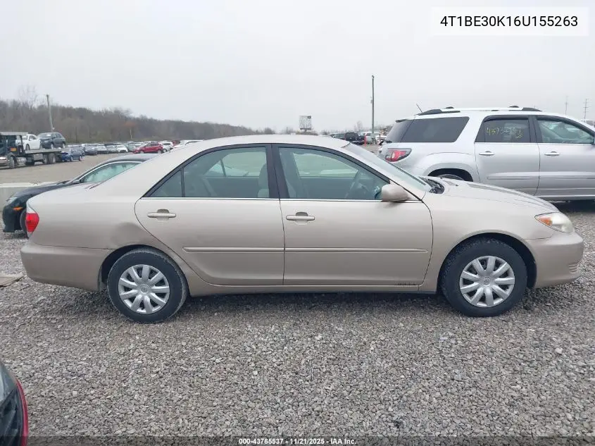 4T1BE30K16U155263 2006 Toyota Camry Le