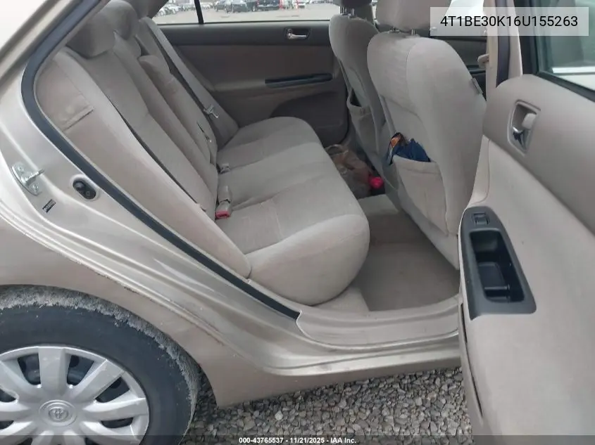 4T1BE30K16U155263 2006 Toyota Camry Le