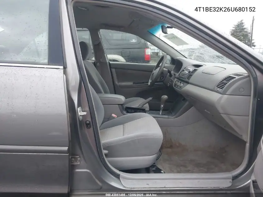4T1BE32K26U680152 2006 Toyota Camry Std