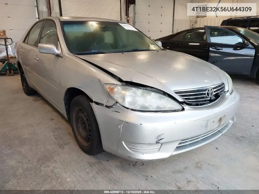 4T1BE32K56U644309 2006 Toyota Camry Le