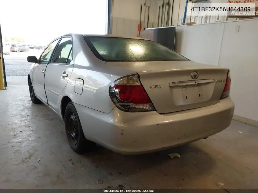 4T1BE32K56U644309 2006 Toyota Camry Le