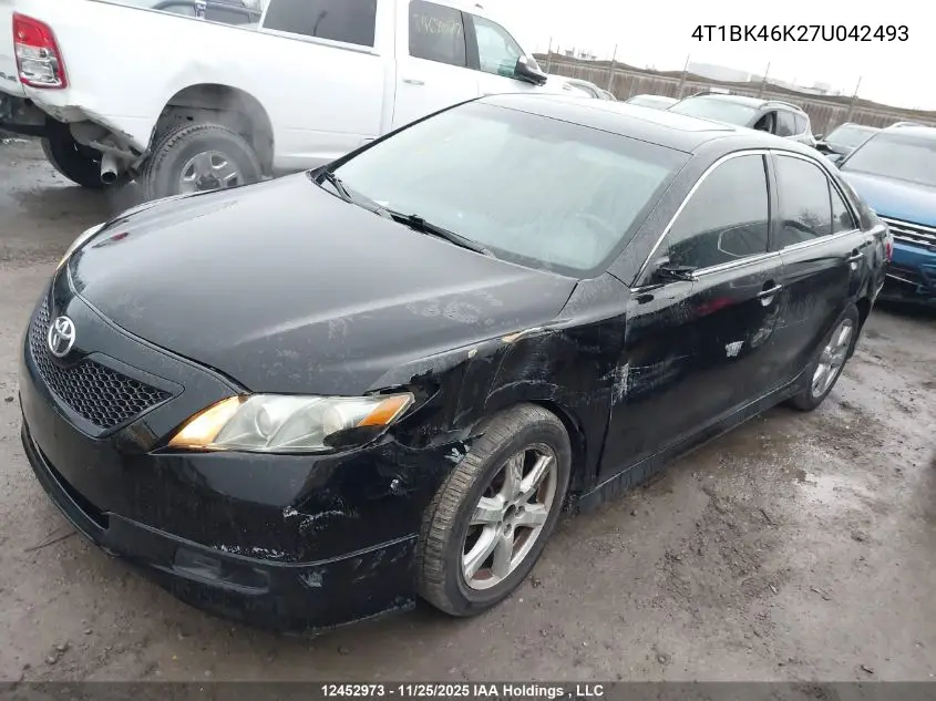 4T1BK46K27U042493 2007 Toyota Camry Le/Xle/Se