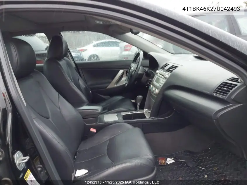 4T1BK46K27U042493 2007 Toyota Camry Le/Xle/Se