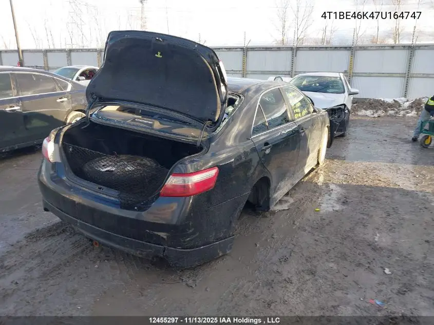 4T1BE46K47U164747 2007 Toyota Camry Ce/Le/Xle/Se